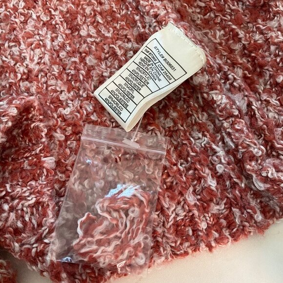 Steve Madden BB Dakota Odette Open Pocket Cardigan pink pockets size small s NWT - Picture 3 of 11